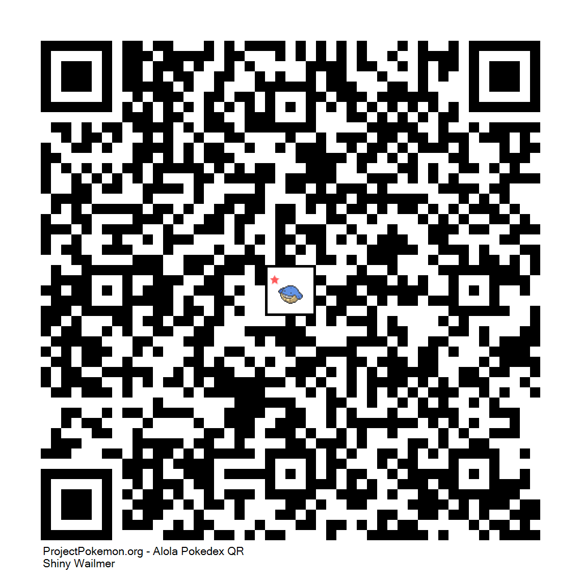 Cdigo QR de Wailmer variocolor
